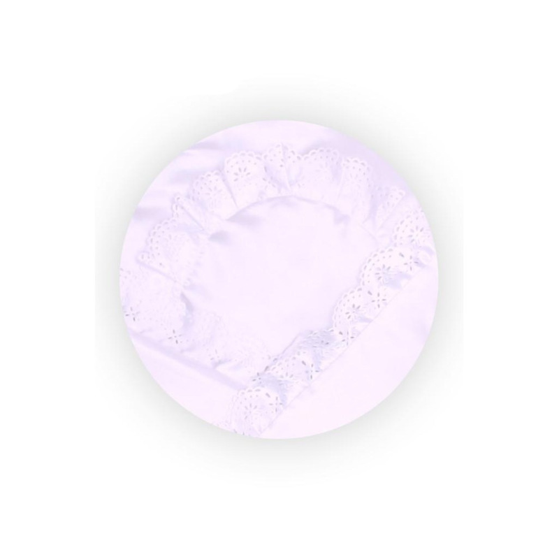 Saténová zavinovačka s krajkou New Baby 1