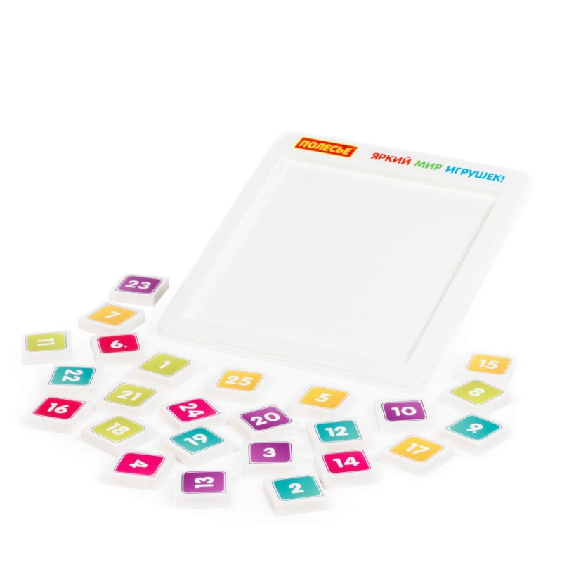 Hra čísla - 25 dielikov 2