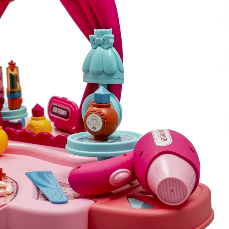 Detský toaletný stolík s hudbou a stoličkou BABY MIX 2