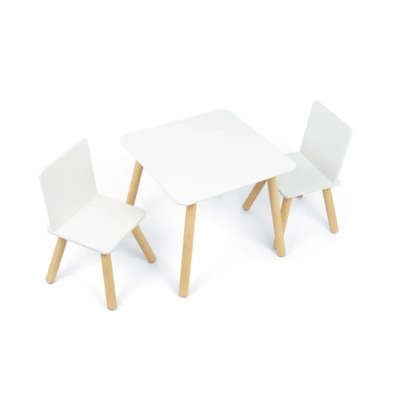 Detský drevený stolík + 2 stoličky Arditex Kids, AR16732 3