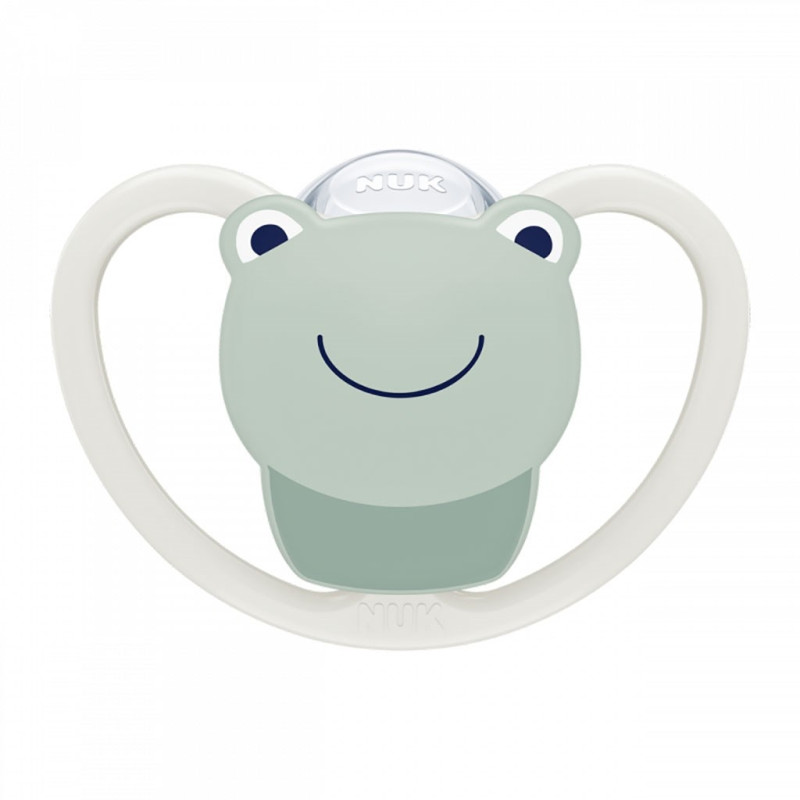 Cumlík Space NUK 0-6m frog 0-6 m