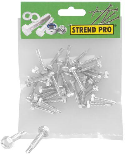 Skrutka Strend Pro PACK DIN 7504K M4,8x25, TEX, vrut do kovu, šesťhranná, bal. 25 ks