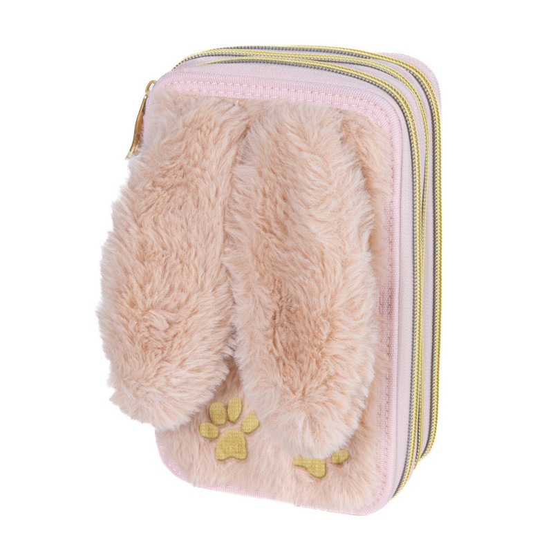 Trojposchodový peračník s náplňou AstraBAG FLUFFY BUNNY, AC31, 503024083 4