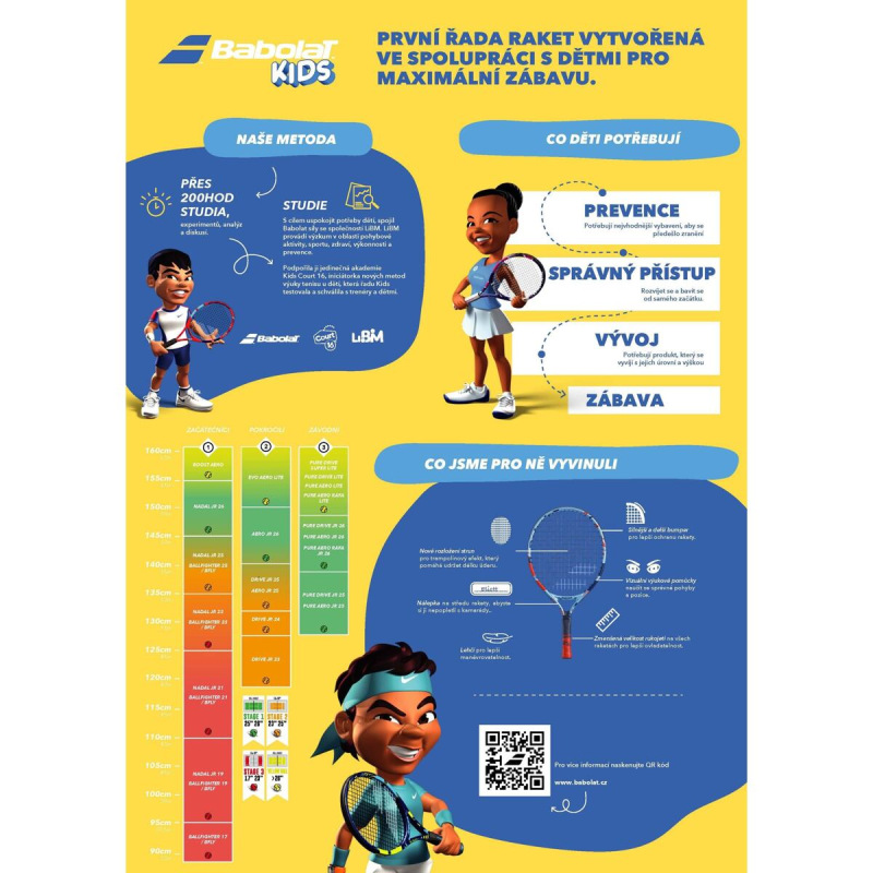 B Fly 19 2023 juniorská tenisová raketa 1