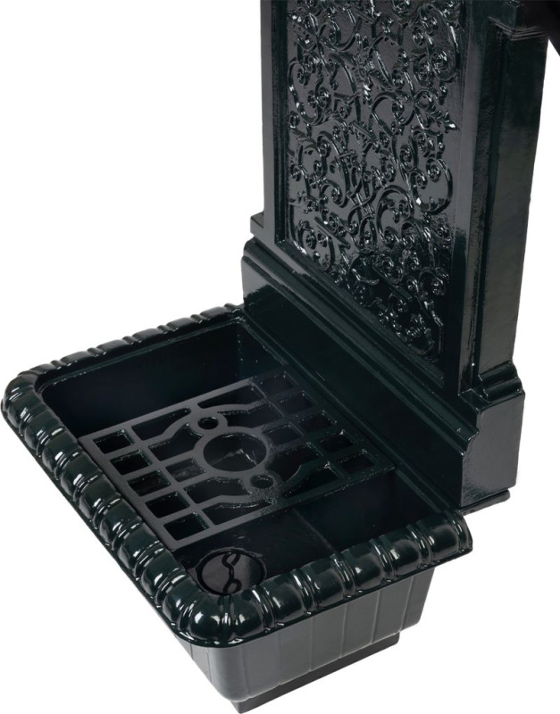 Umývadlo Gardens LT-H19880, záhradné, zelené, 440x330x880 mm 4