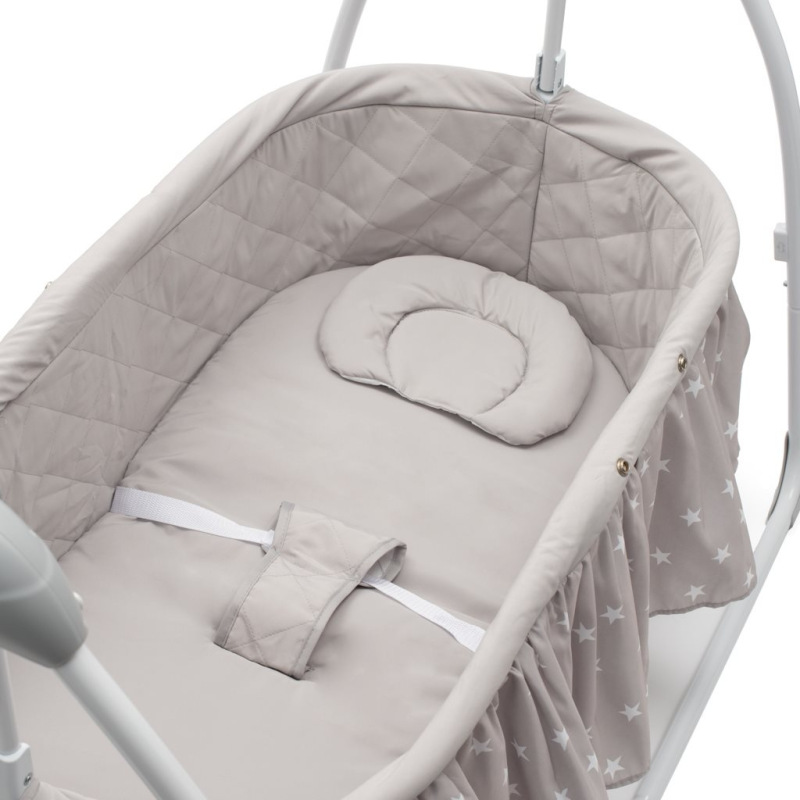 Detská kolíska NEW BABY Swingy s melódiami a časovačom 2
