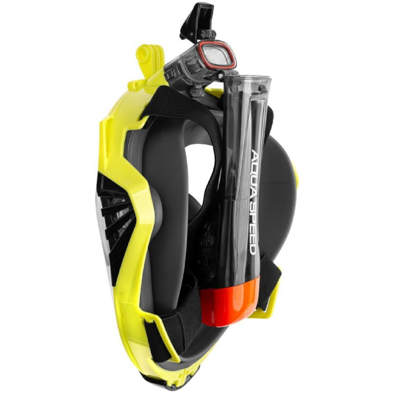 Drift potápačská maska L-XL žltá 4