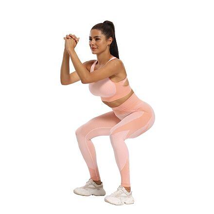 Yoga Sense fitness set dámsky ružová 5