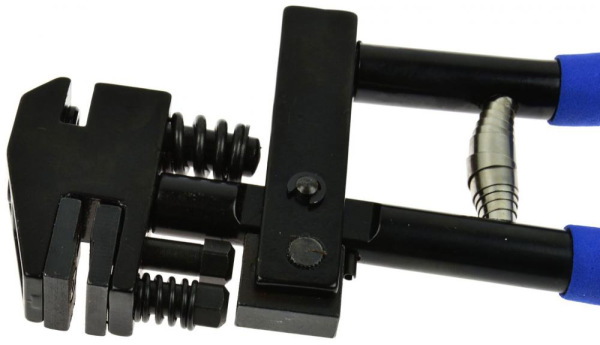 Falcovacie a dierovacie klampiarské kliešte, max. priemer diery 5 mm, GEKO 2