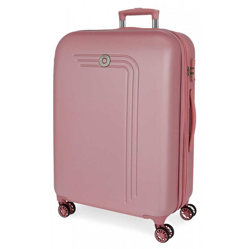 Cestovný kufor MOVOM Riga Pink, 56x29x83cm, 108L, 5999365 (large exp.)