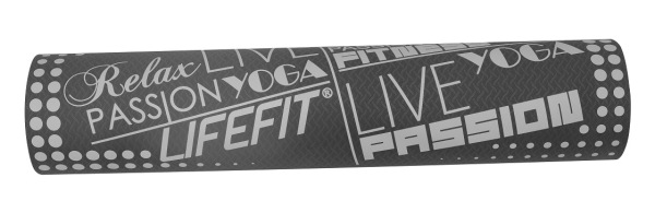 YOGA MAT TPE,183x61x0,5,zel-sed 1
