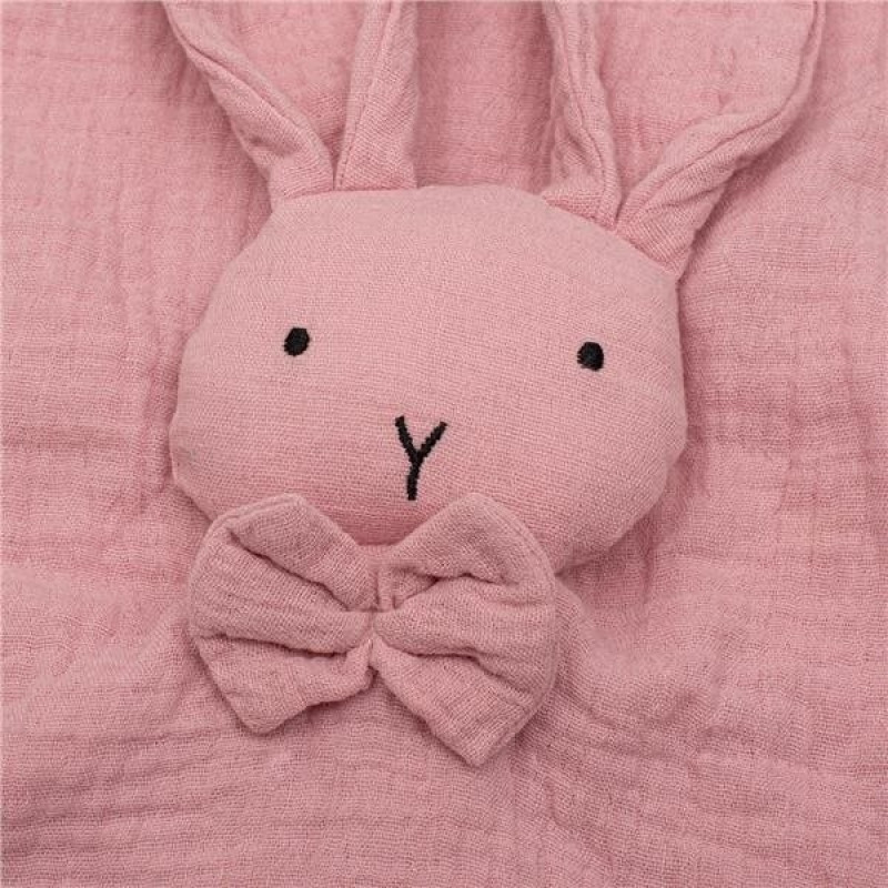 Mušelínový usínáčik New Baby Rabbit pink 1