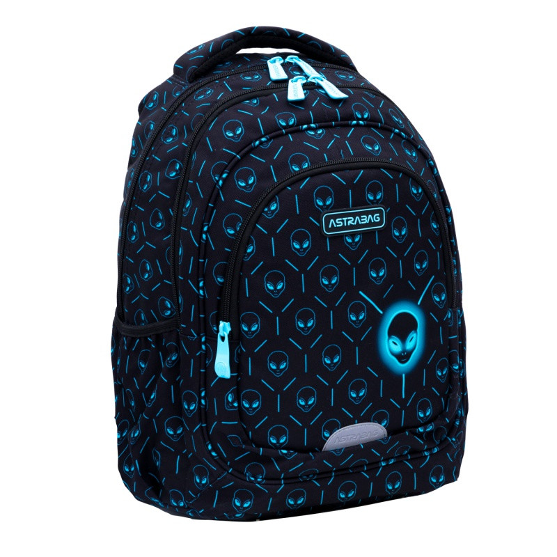 Školský batoh pre prvý stupeň AstraBAG NEON UFO, AB330, 502025012 2