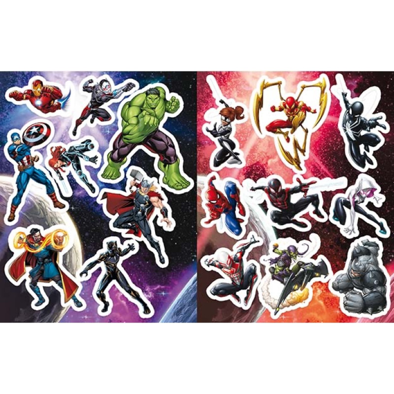 Samolepková knižka Marvel 1