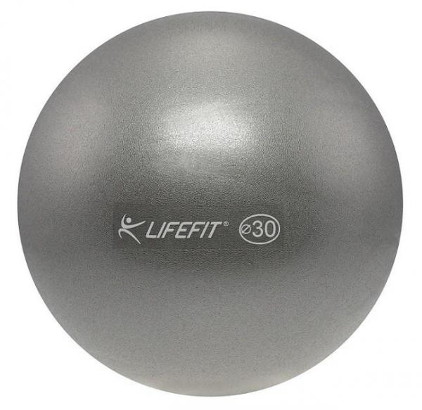 Lopta overball LIFEFIT 30cm, strieborný