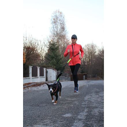 Merco Runner Buddy 2.0 vodítko na behanie zelená 1