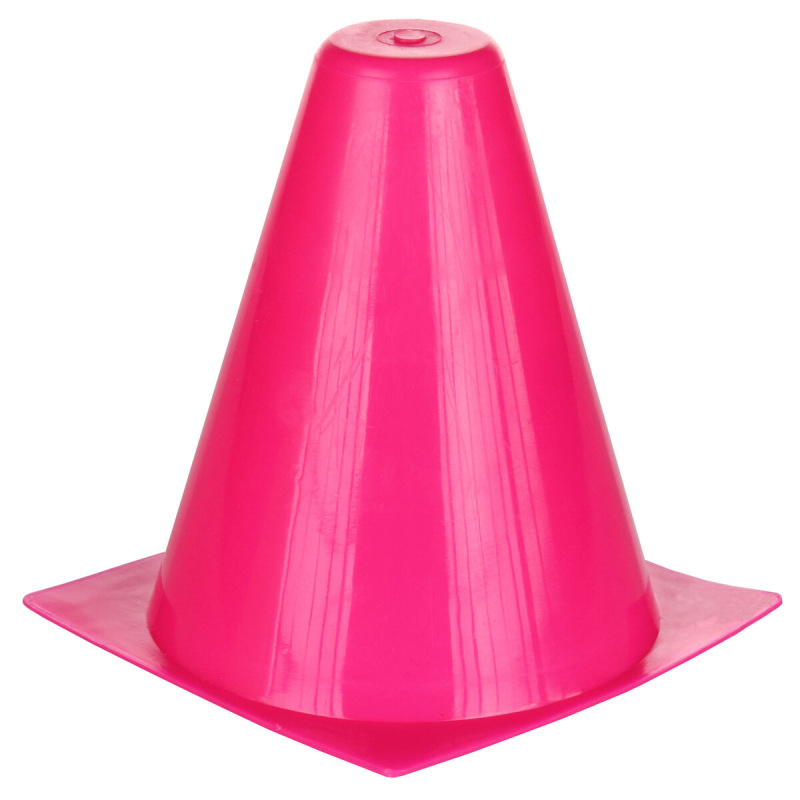 Sport kužeľ 15 cm ružová