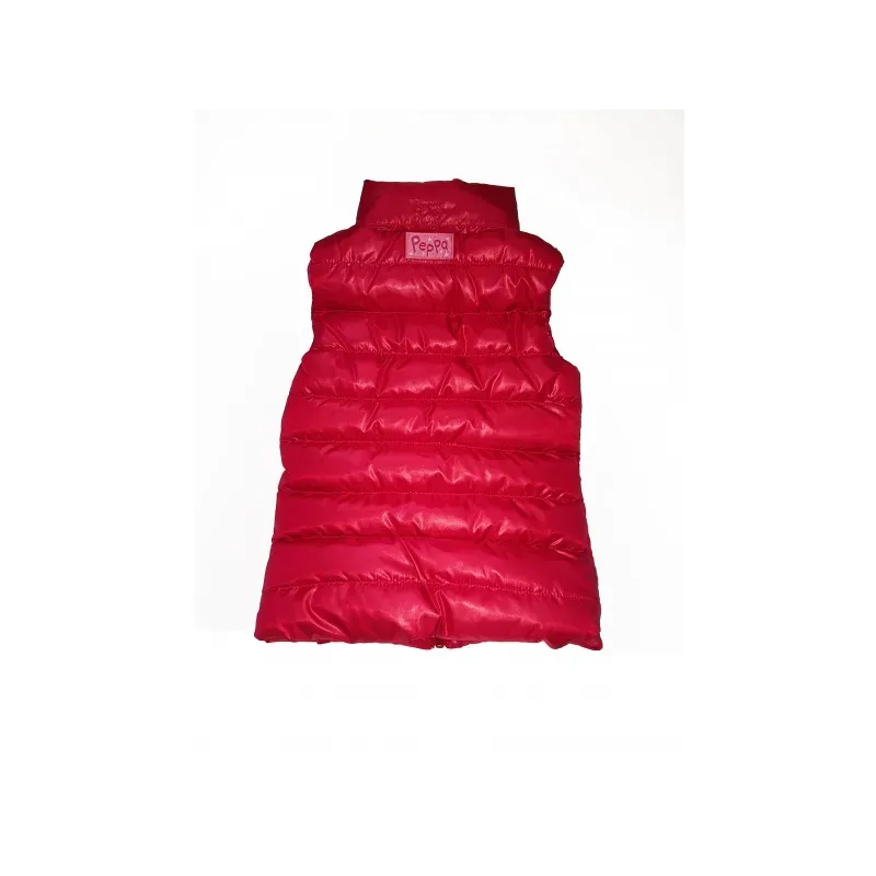 Dievčenská zateplená vesta PEPPA PIG ružová (EN6210) - 8 rokov (128cm)