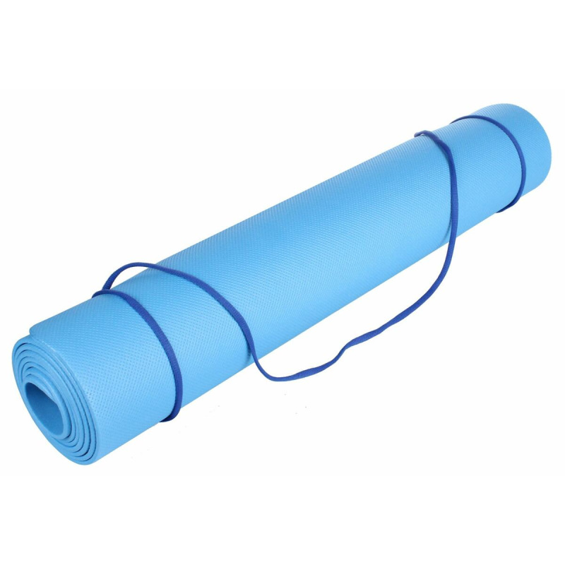 Yoga EVA 4 Mat podložka na cvičenie modrá