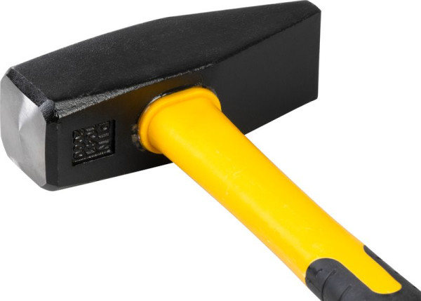 Kladivo Strend Pro HM112 2000 g, zámočnícke, sklolaminátová rúčka, TPR, dĺžka násady 400mm 2