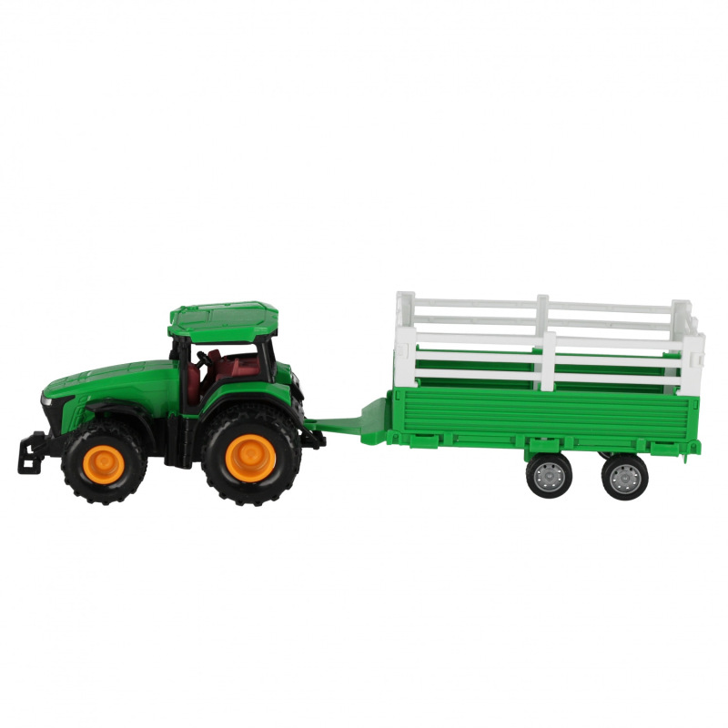 Traktor s prívesom pull&back 1