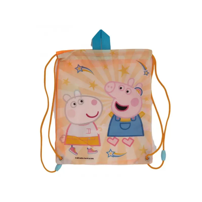 STOR Zaťahovacie vrecúško PEPPA PIG  25x30cm, 41245