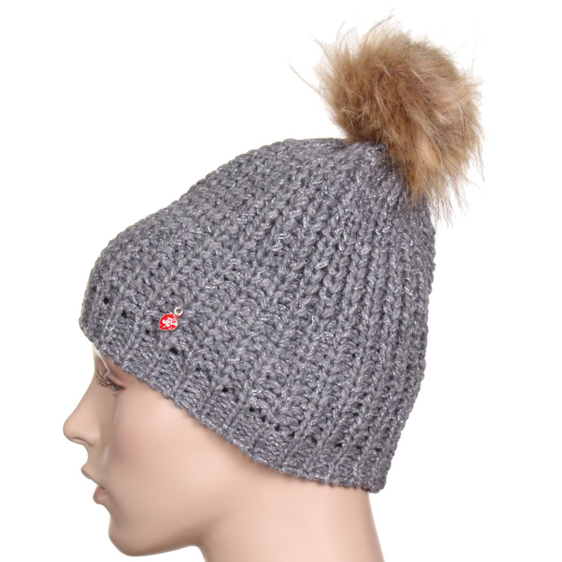 COB detská zimná čiapka šedý 1