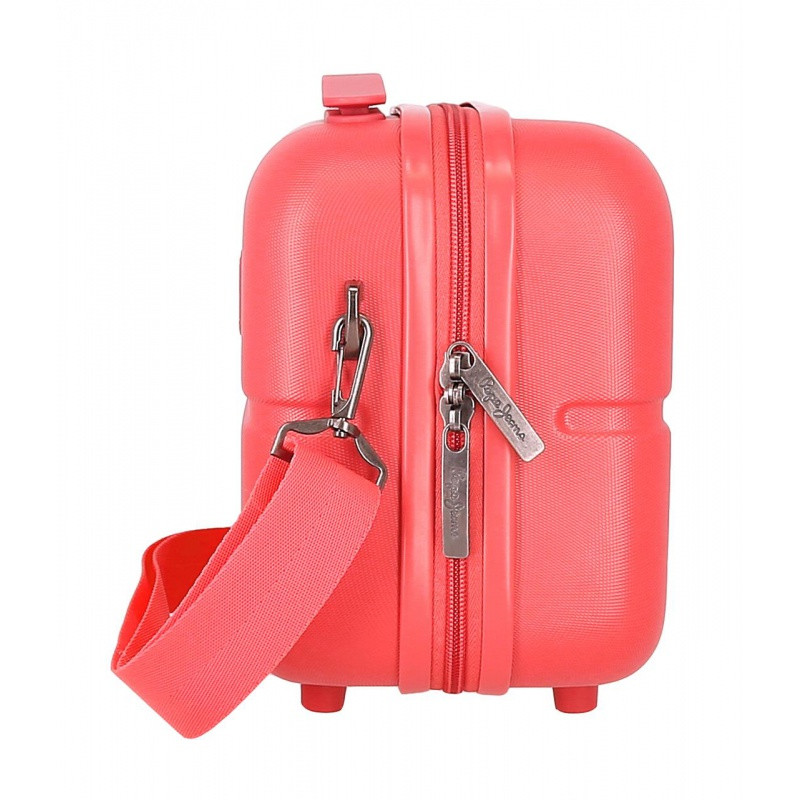 PEPE JEANS Highlight Coral, Cestovný kozmetický kufrík, 21x29x15cm, 768392D 1