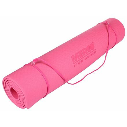 Yoga TPE 6 Mat podložka na cvičenie červená