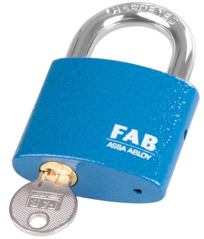 Zámok FAB 30H/45 mm, visiaci, 3 kľúče, Hardened 2