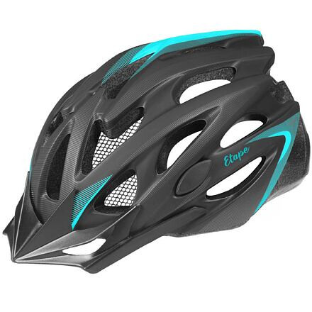 Venus cyklistická prilba čierna-mint