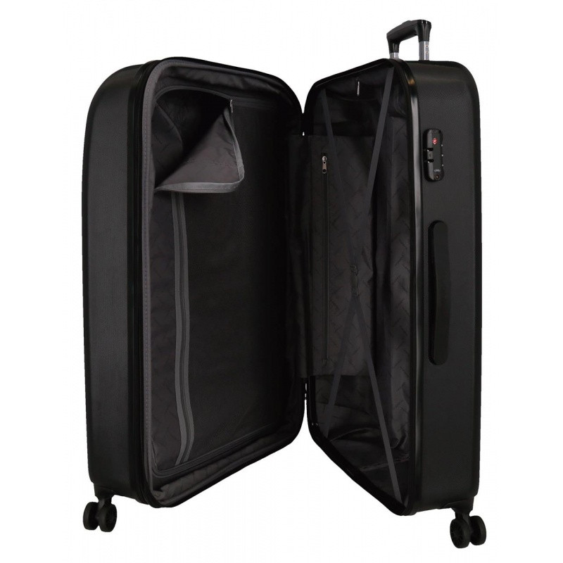 ABS Cestovný kufor MOVOM Riga Black, 70x49x27cm, 72L, 5999261 (medium exp.) 4