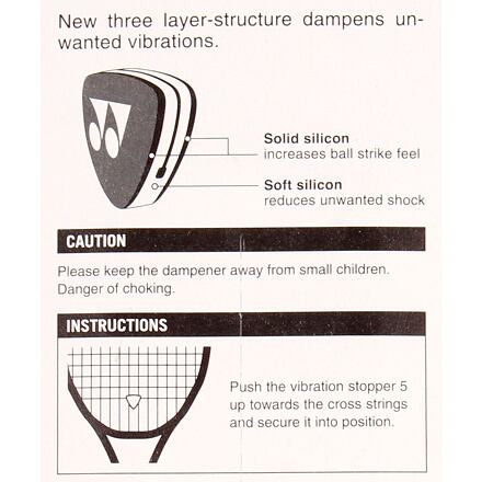 Yonex AC 165 vibrastop modrá 1