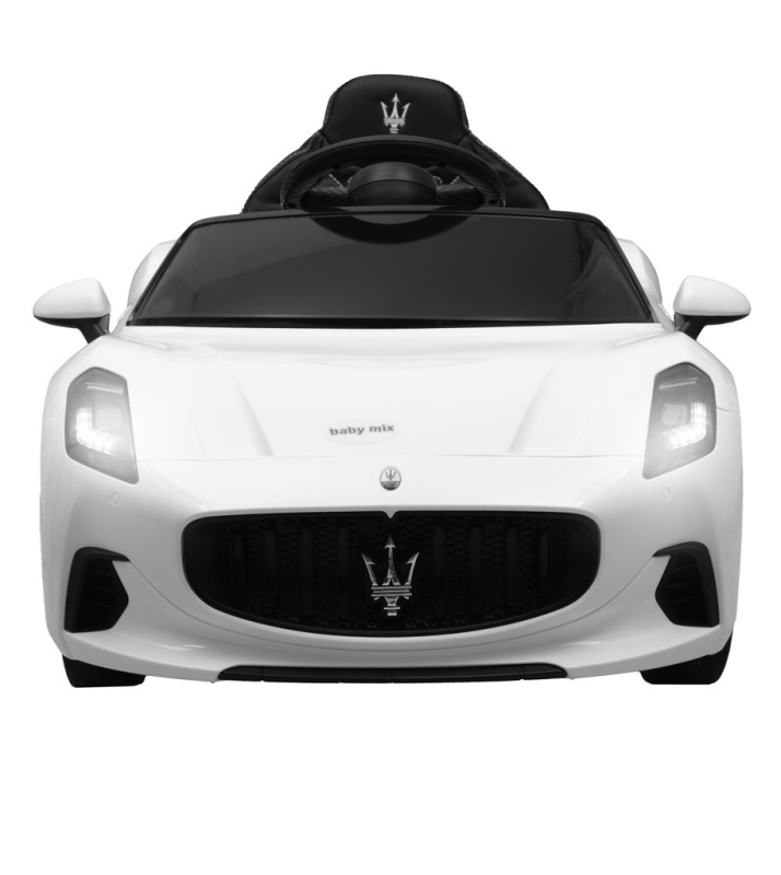 Elektrické autíčko Maserati GranTurismo Baby Mix biele 2