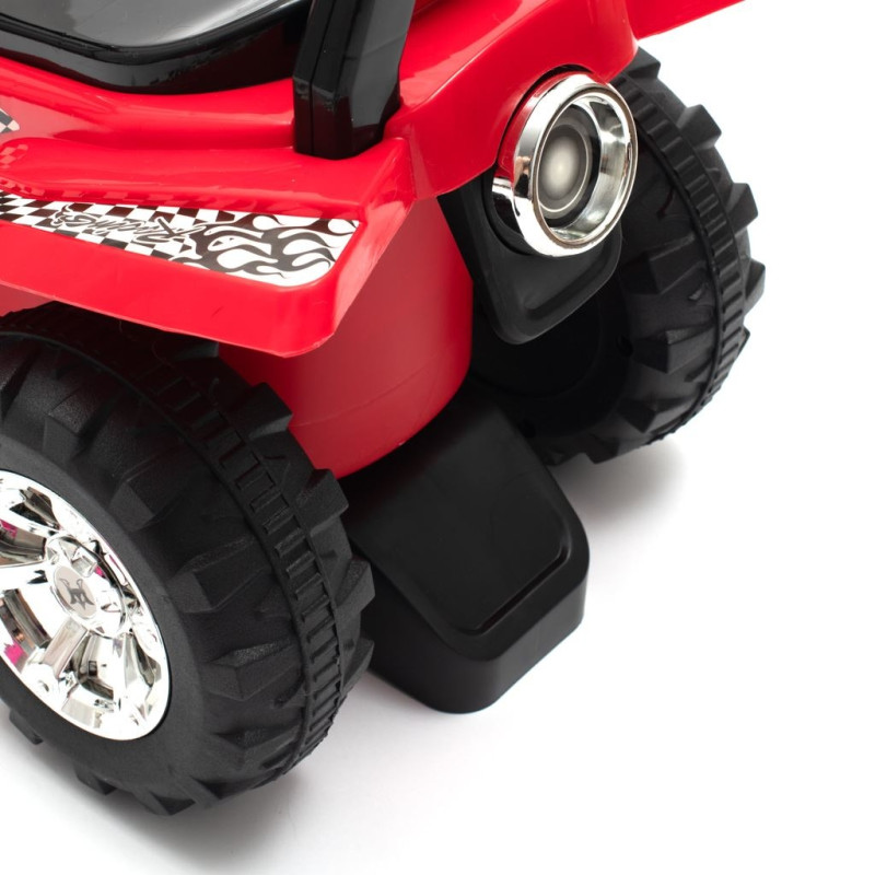 Detské odrážadlo so zvukom Štvorkolka Baby Mix červená 5