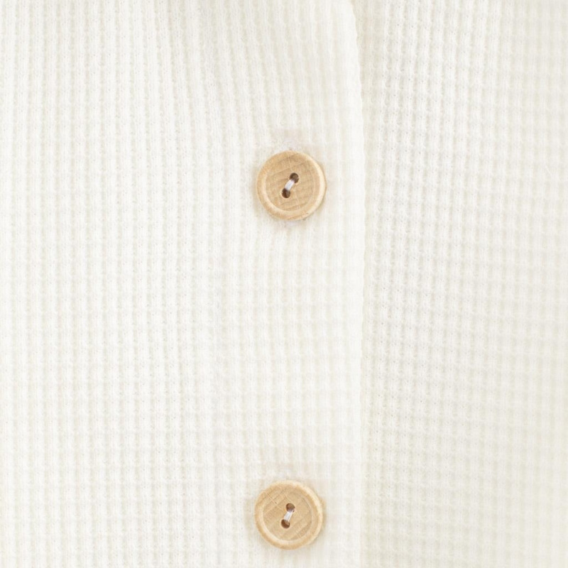 Dojčenský kabátik na gombíky New Baby Luxury clothing Oliver biely 80 (9-12m) 2