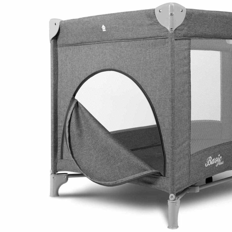 Cestovná postieľka CARETERO Basic Plus 2020 graphite 3