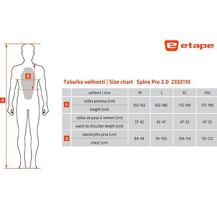 Spine PRO 2.0 chránič chrbtice čierna-zelená 2