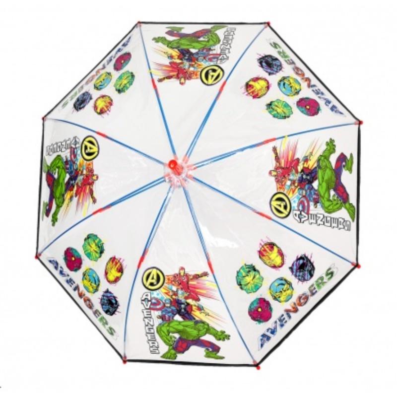 Detský automatický dáždnik Perletti Kids "Avengers" Transparent, 75283 1
