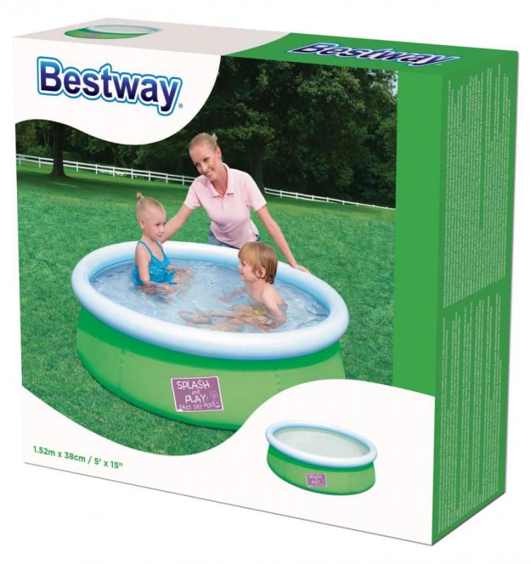 Bestway Splash Play 57241 detský bazén 152 x 38 cm zelená