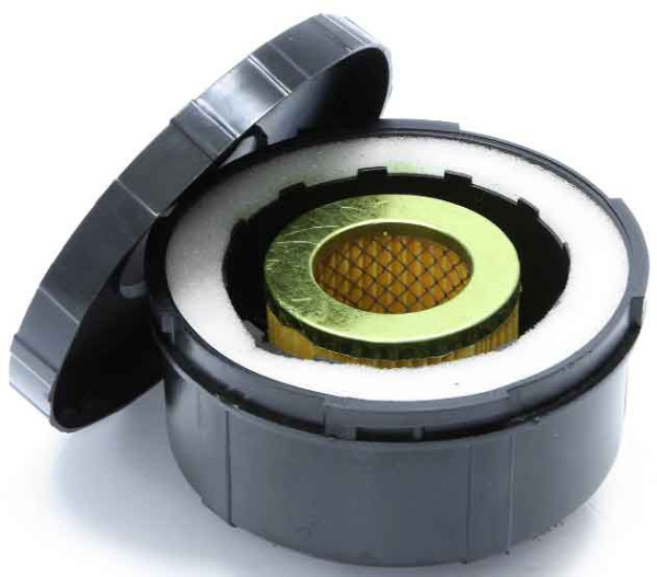 Vzduchový filter do 200 litrových kompresorov , závit M32, priemer 13 cm, MAR-POL 1