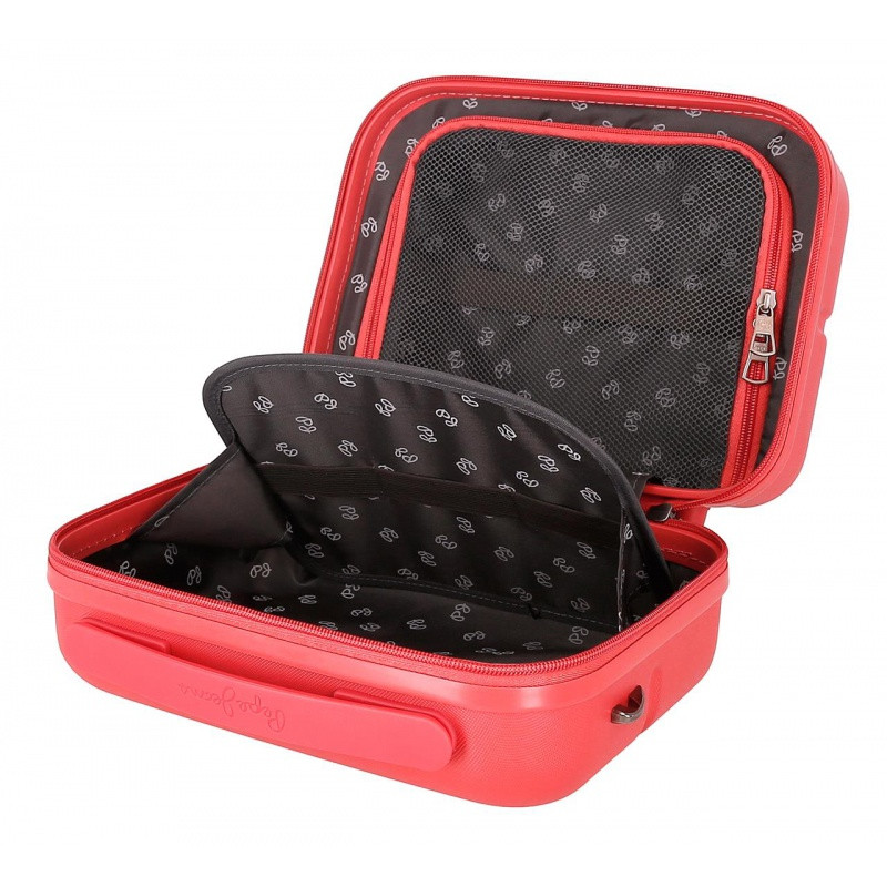 PEPE JEANS Highlight Coral, Cestovný kozmetický kufrík, 21x29x15cm, 768392D 5
