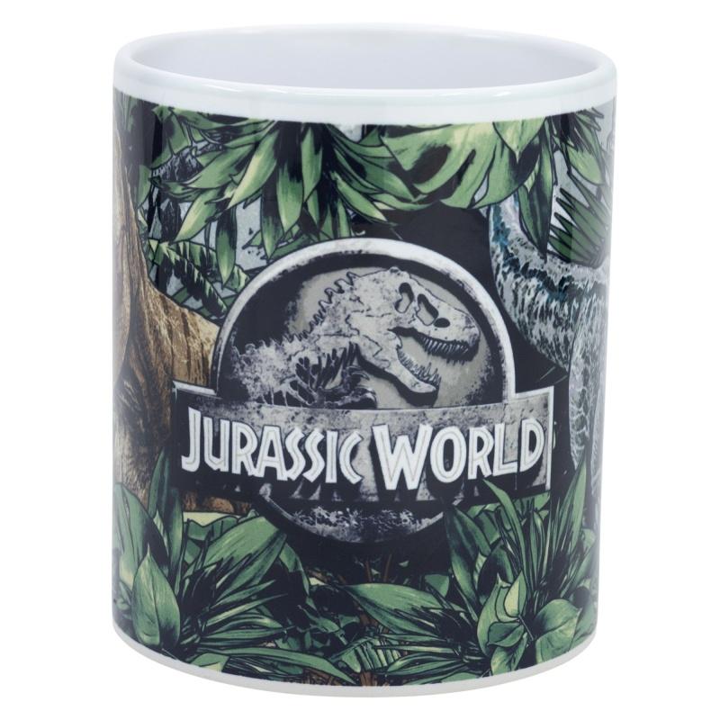 STOR Keramický hrnček Jurassic World, 325ml, 99005