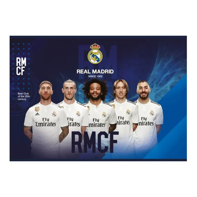 ASTRA Náčrtník / skicár A4, 20 listov REAL MADRID C.F., mix motívov, 106019002