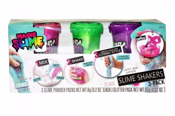 Výroba slizu shakers 3ks 1