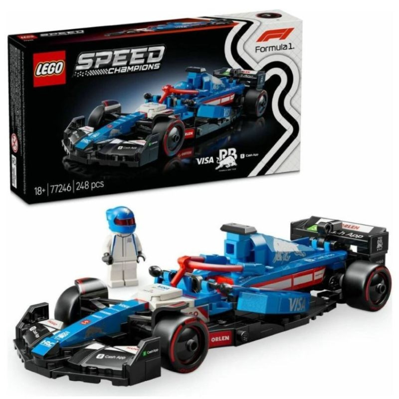 LEGO Speed Champions Pretekárske auto Visa Cash App RB VCARB 01 F1