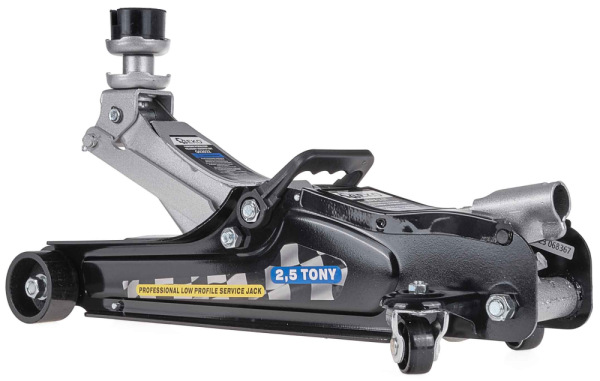 Zdvihák hydraulický pojazdný nízky 2.500 kg, 85-380 mm, kartón, GEKO 3