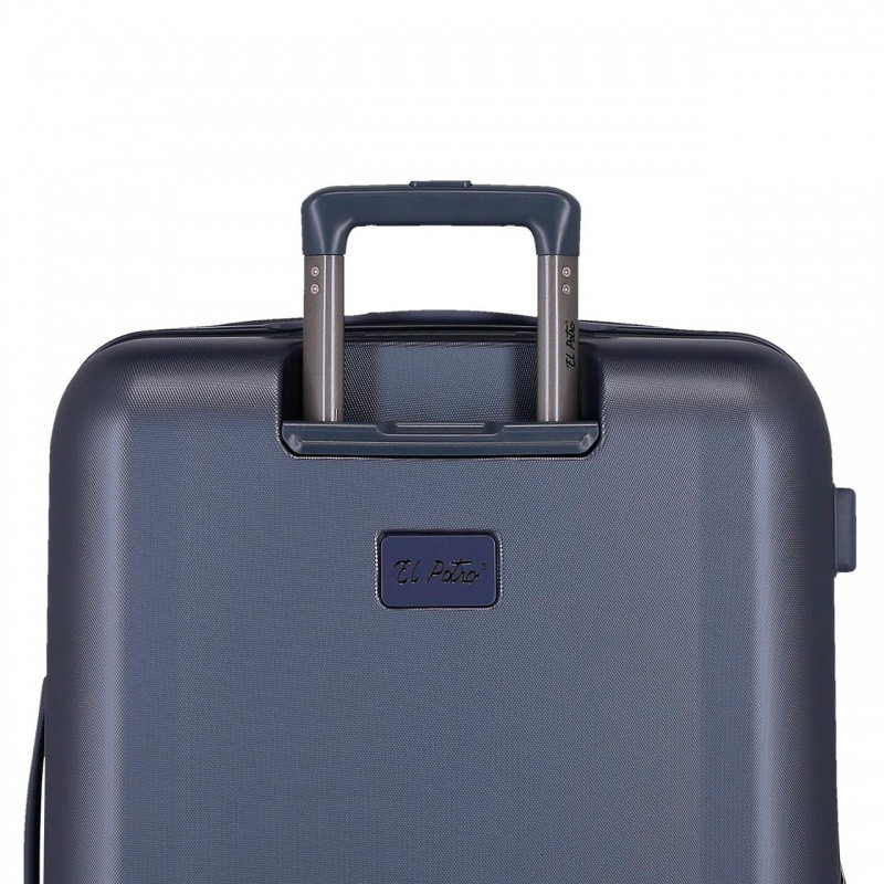 EL POTRO Vera Navy Blue, Sada luxusných ABS cestovných kufrov, 70/55cm, 5338922 14