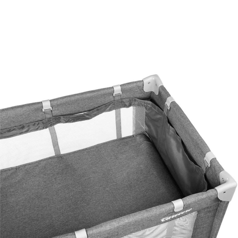 Cestovná postieľka CARETERO Basic Plus 2020 graphite 2