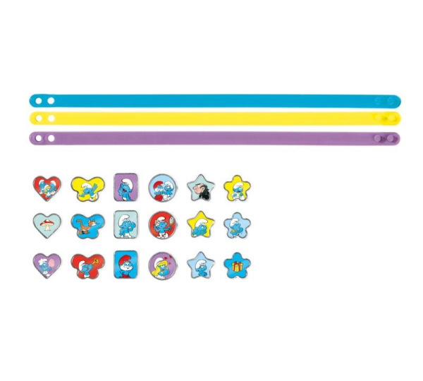 Šmoulovia vyrob si náramky 2